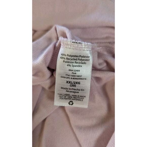 Womens Time & True XXL (2X) Pink Sweater Sweat Shirt Long Sleeves Crew Neck NWT - Picture 9 of 12